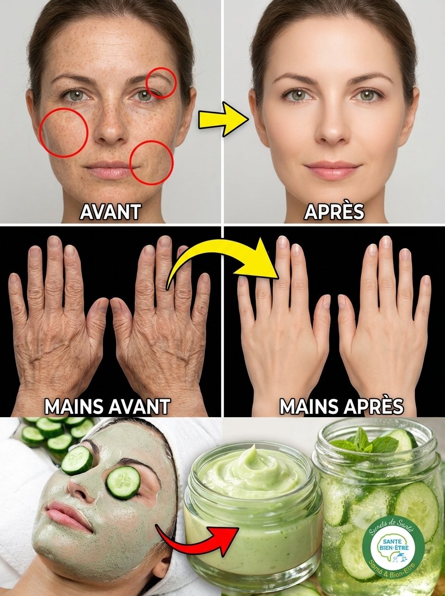 OUBLIEZ LES CRÈMES CHÈRES ! Ce légume miracle efface VRAIMENT CHAQUE ride de votre visage (5 secrets anti-âge que personne ne vous dit) 🥒✨