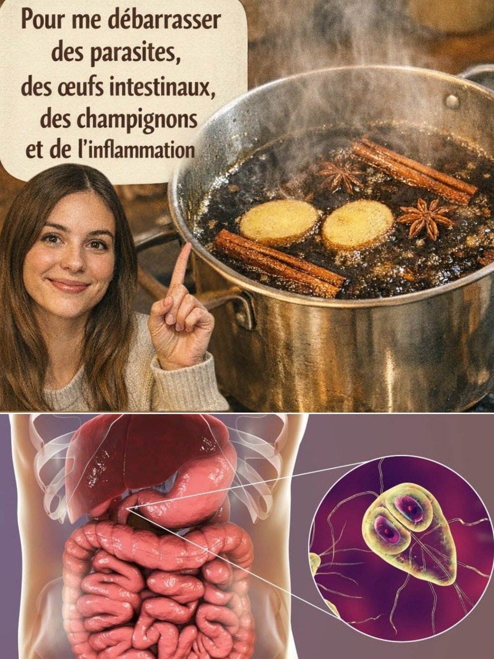Le Secret Millénaire Révélé : Cette Infusion Élimine Parasites, Champignons et Inflammation en 7 Jours ! Votre Corps Vous Remerciera...