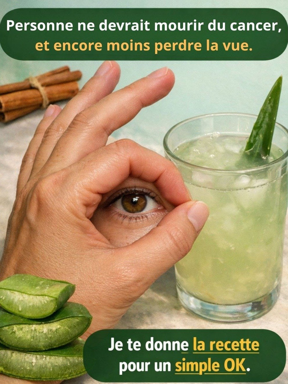 Le Duo Choc Inattendu : 3 Recettes Simples Cannelle & Aloe Vera Pour Booster Votre Santé et Votre Énergie !