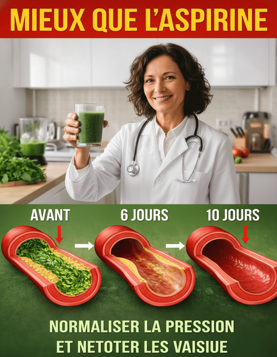 Dites adieu aux artères obstruées : Des remèdes naturels puissants (plus efficaces que l'aspirine !)