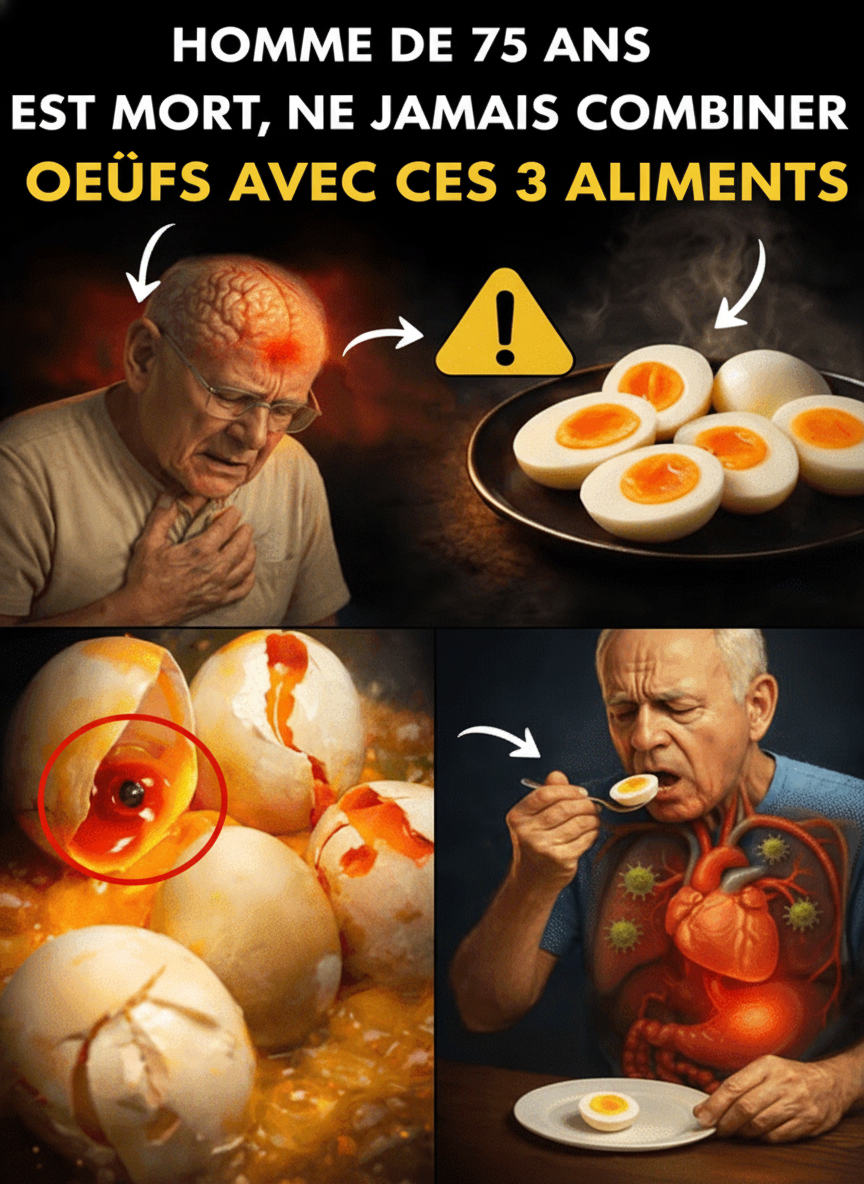 Attention : 3 Combinaisons d'Œufs à Éviter si Vous Avez Plus de 50 Ans – Impact sur Votre Digestion et Bien-être !