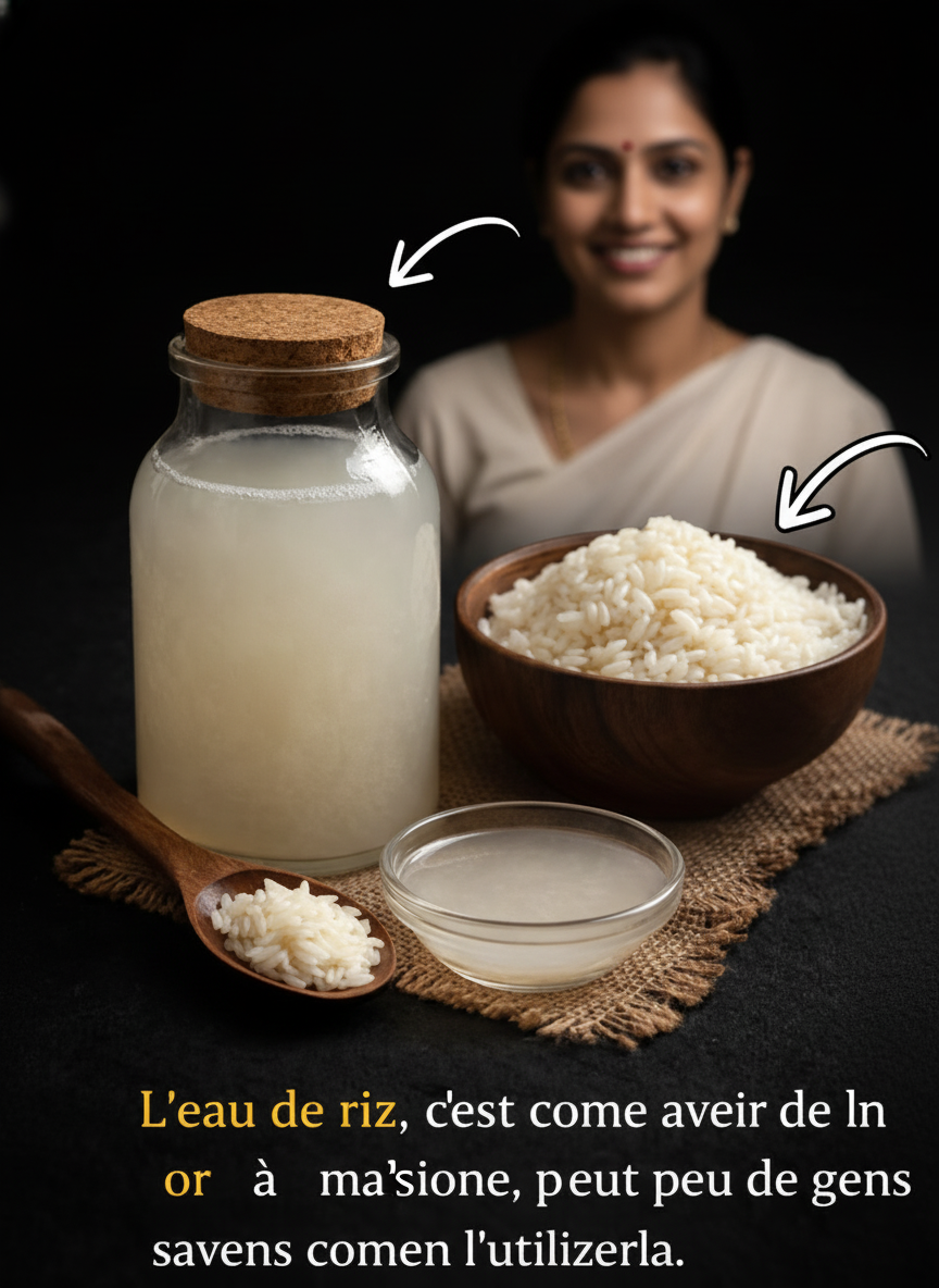 L'eau de riz : L'or liquide que des millions de foyers utilisent chaque jour ! Découvrez ses bienfaits insoupçonnés.
