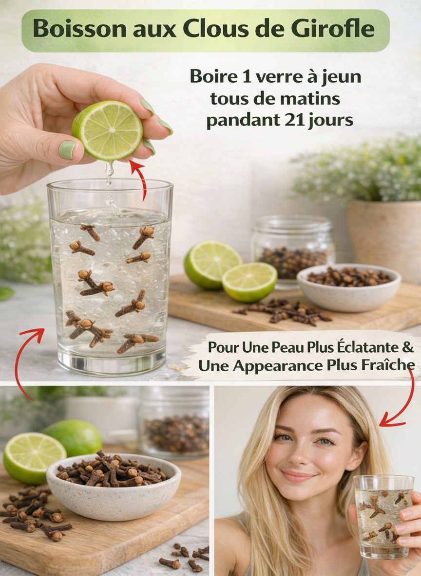 Le Secret d'un Teint Radieux : 21 Jours d'Eau de Clou de Girofle pour une Peau Revitalisée