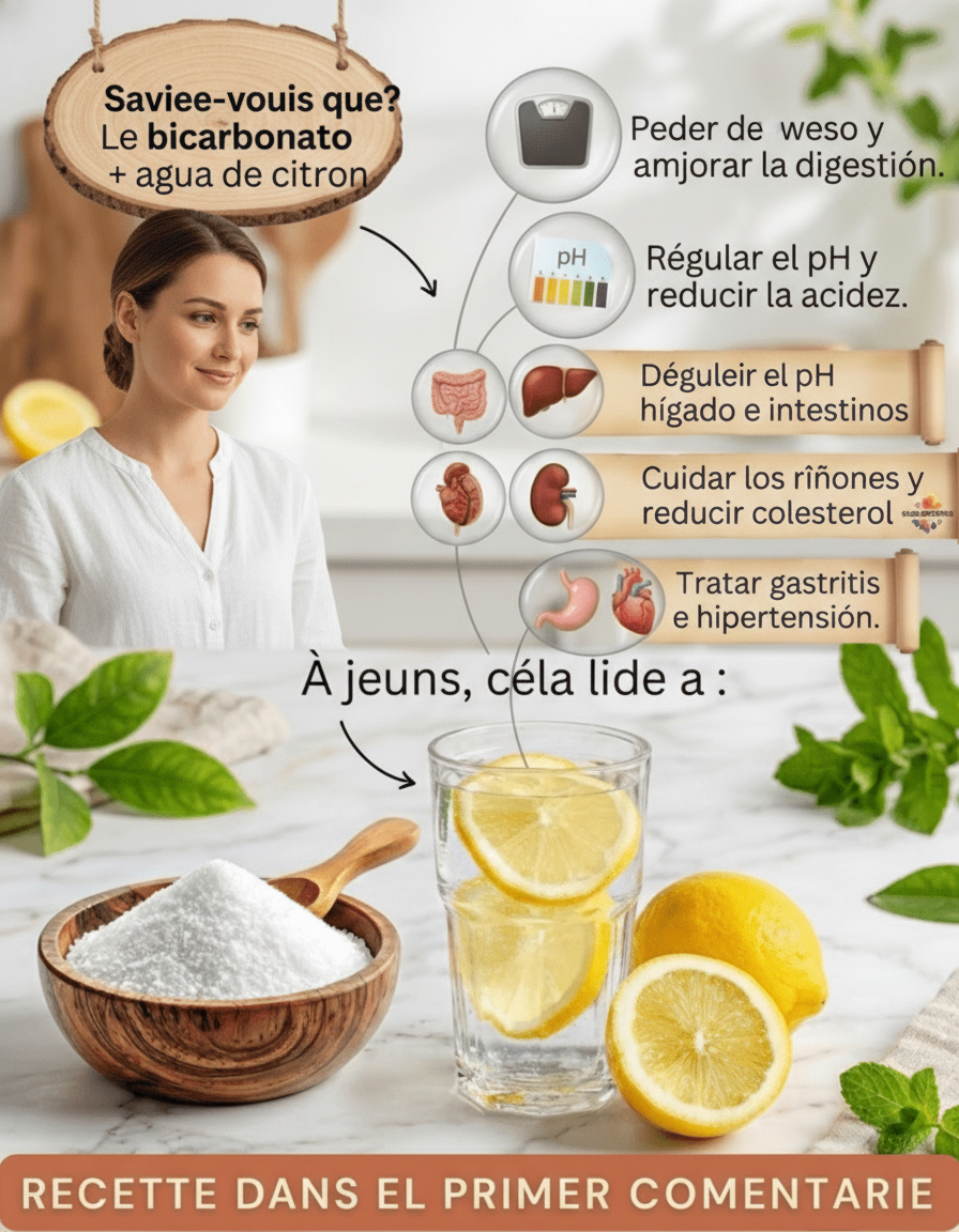 Le Pouvoir du Bicarbonate de Soude et du Citron : L'Alliance Simple qui Révolutionne Votre Santé