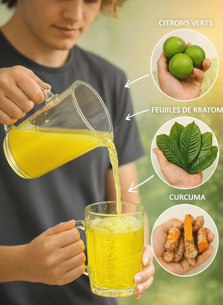 La Boisson Rafraîchissante Citron, Feuilles de Goyave & Curcuma : Votre Élixir Naturel Quotidien