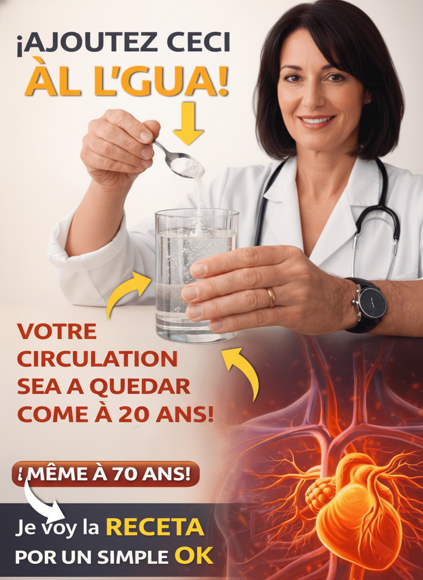 Personnes Âgées : Optimisez Votre Circulation Sanguine avec Ce Minéral Clé à Ajouter à Votre Eau