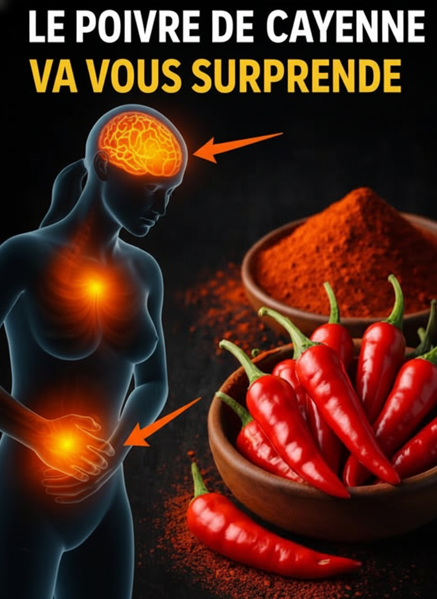 Piment de Cayenne : 12 Bienfaits Merveilleux que Vous Auriez Aimé Connaître Plus Tôt (et Comment l'Intégrer Sagement à Votre Vie)