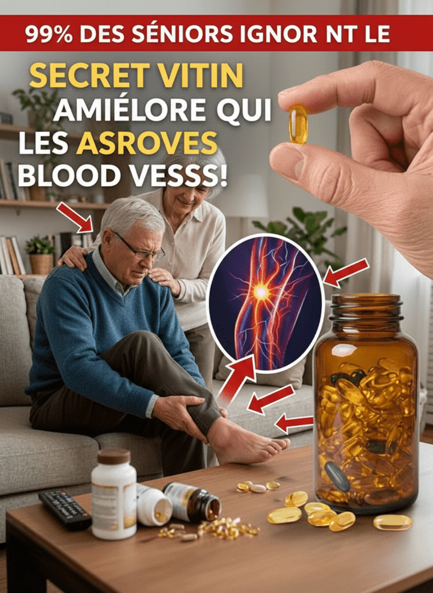 Perte de Force dans les Jambes après 60 ans ? Les Vitamines Indispensables Que les Seniors Négligent Souvent