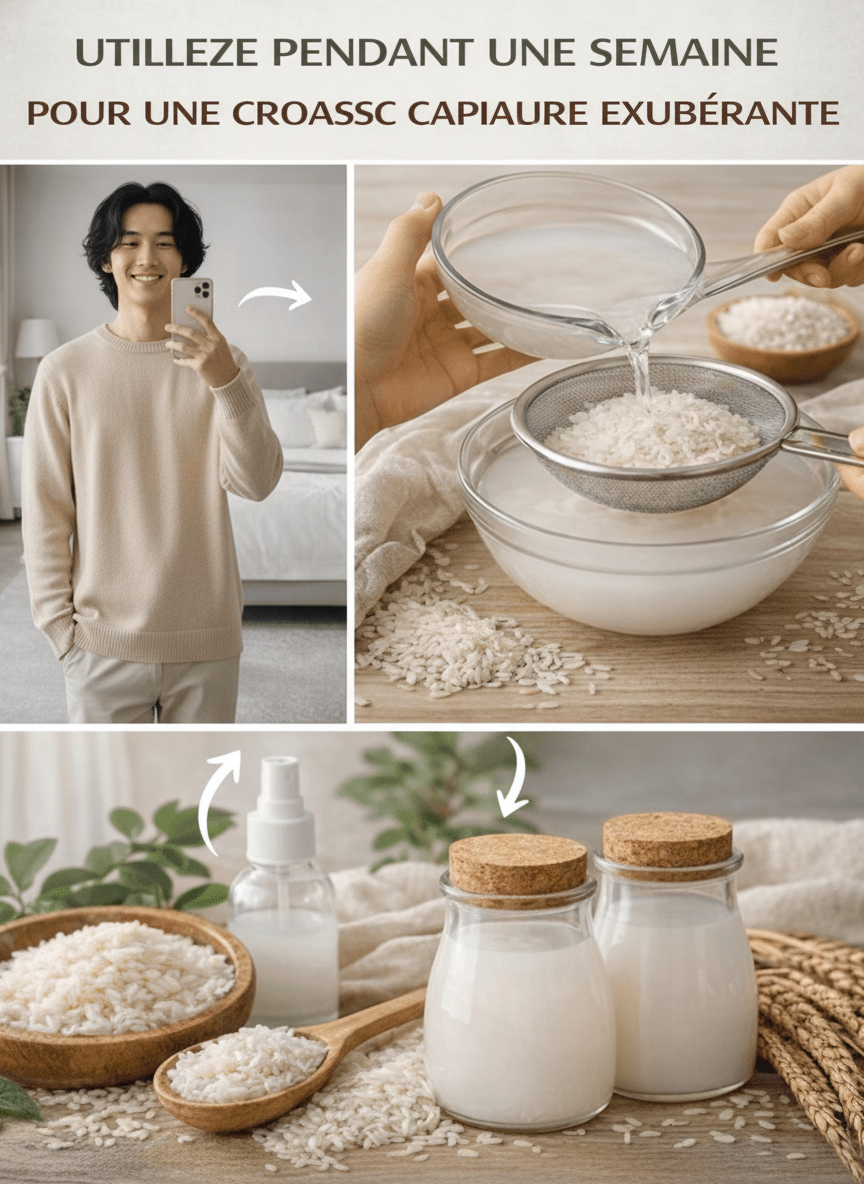 L'Eau de Riz pour la Croissance Capillaire : Démêlez Mythes et Réalités – Guide Complet des Bienfaits et de l'Utilisation Optimale