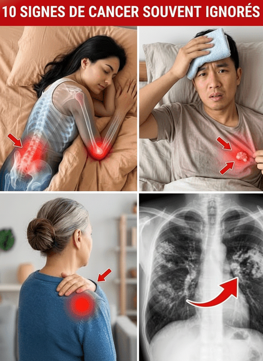 Votre Corps Vous Parle : 10 Signes Courants de Cancer Souvent Négligés