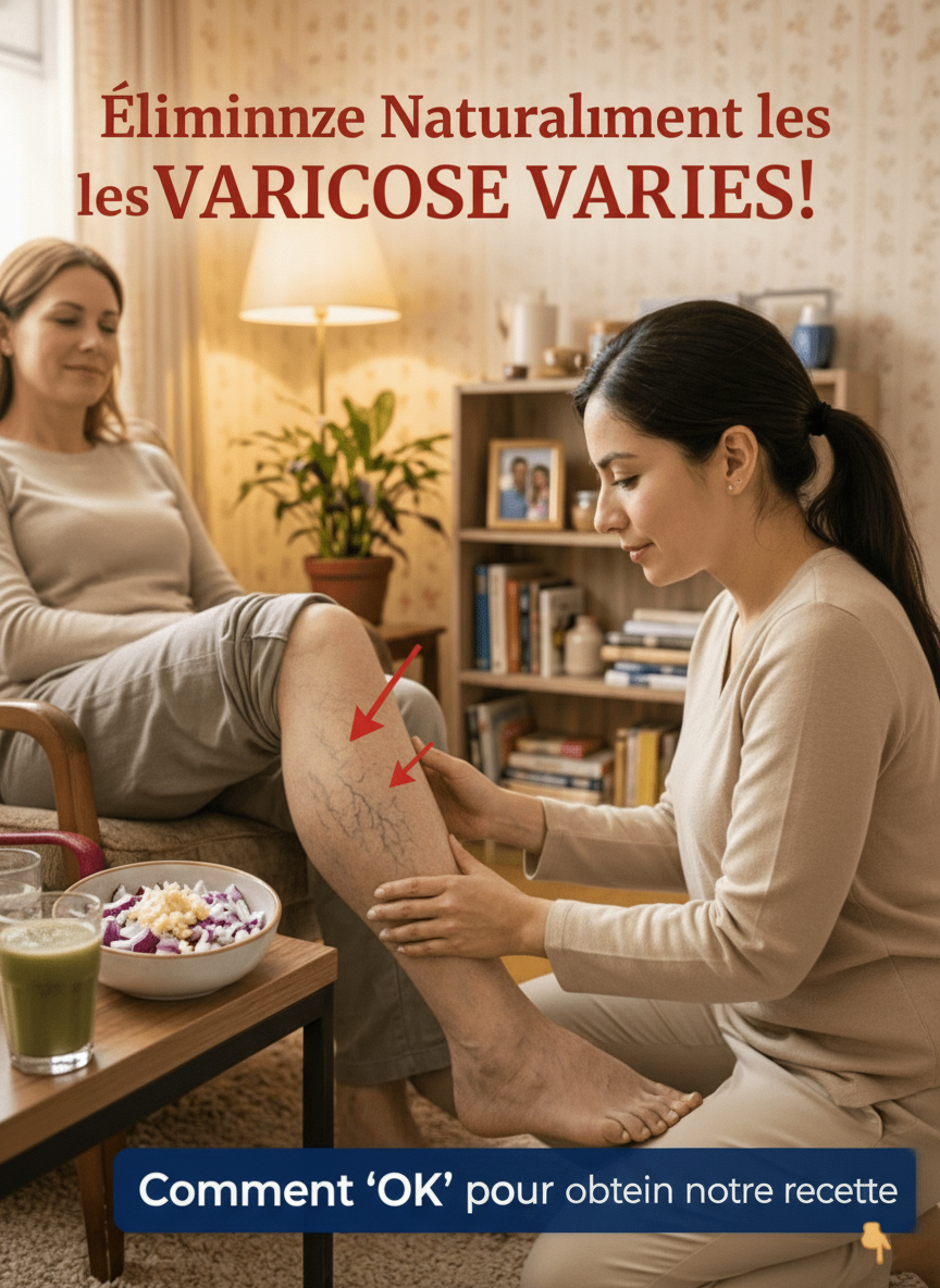 Varices : Les ignorez-vous ? Découvrez 2 habitudes naturelles à base d'oignon et d'ail pour soutenir votre santé veineuse.
