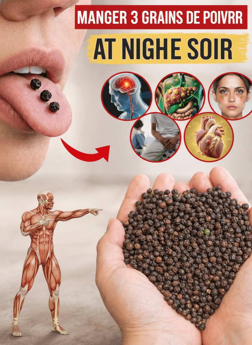 Poivre Noir Avant de Dormir : 9 Bienfaits Méconnus pour Votre Santé