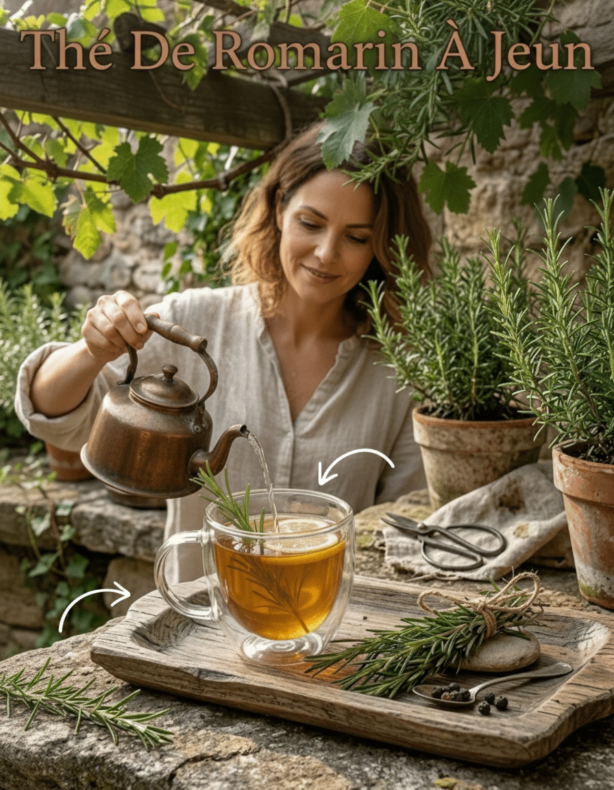Adieu Inflammation et Stress : Découvrez le Pouvoir d'une Tasse de Thé de Romarin