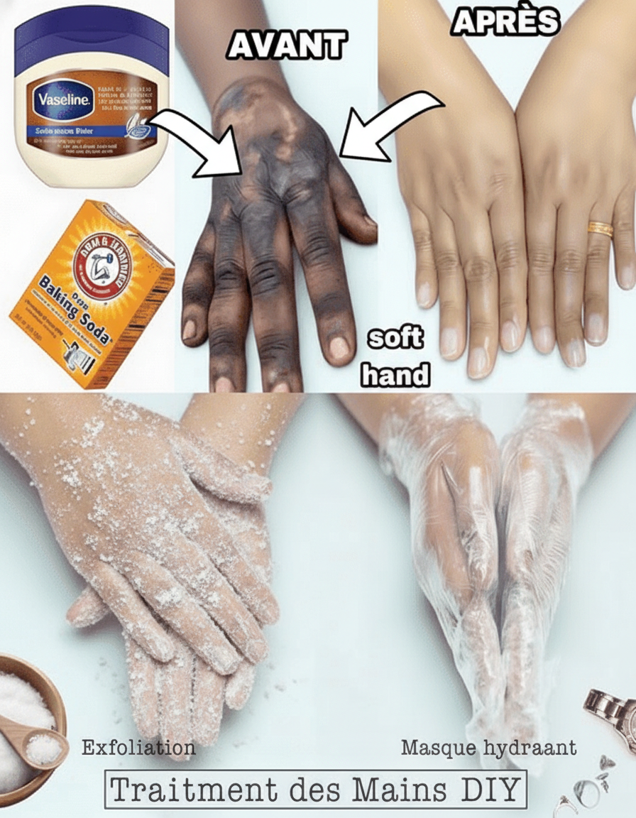 Vaseline et Bicarbonate de Soude pour les Mains : Mythes, Réalités, Risques Potentiels et une Routine Douceur Sécurisée
