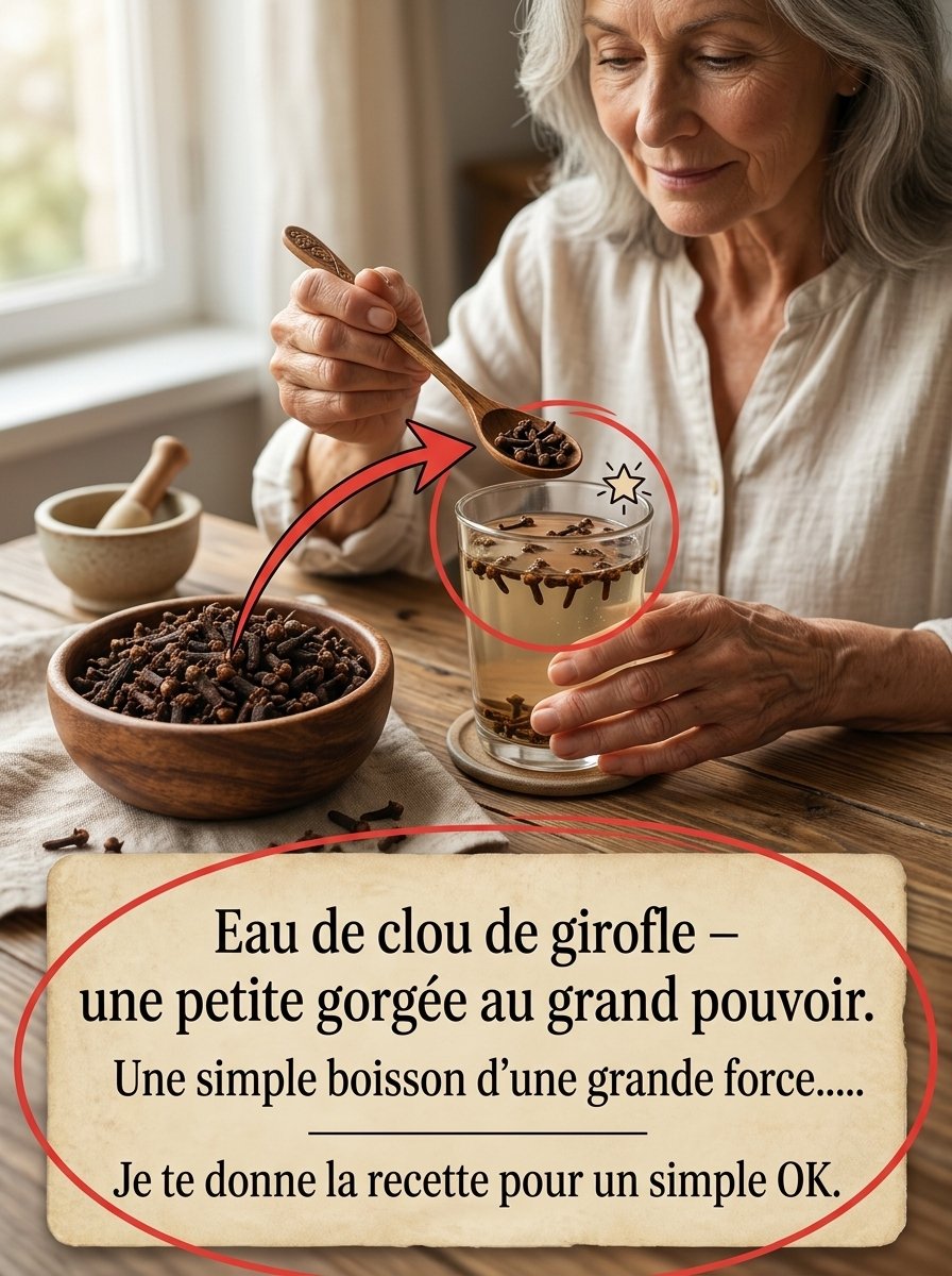 Le Secret Naturel Que Personne Ne Vous Dit : Les 5 Bienfaits Incroyables de l'Eau de Clou de Girofle (À Essayer ABSOLUMENT !)