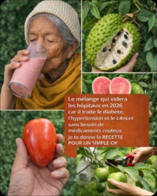 Le Jus MIRACLE aux 20 Bienfaits ! Découvrez Comment ce Trio Corossol-Goyave-Tomate Va Transformer Votre Santé (Ne le Ratez Pas !)