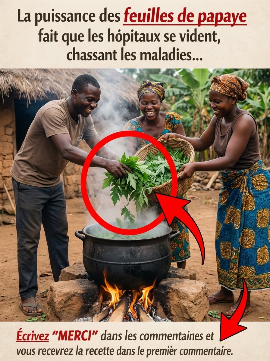 Le Secret Bien Gardé des Feuilles de Papaye : Cette Boisson Naturelle Va Révolutionner Votre Bien-être (Et Personne ne Vous en Parle !)