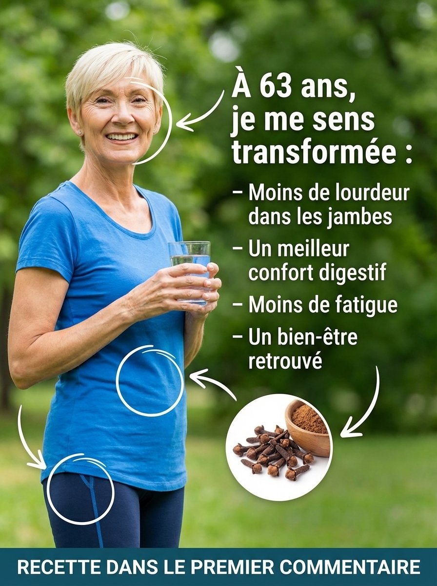 🔴 RÉVÉLATION : À 63 ans, il a VAINCU mauvaise circulation et diabète avec CETTE boisson au Clou de Girofle ! (Le secret que vous DEVEZ connaître)