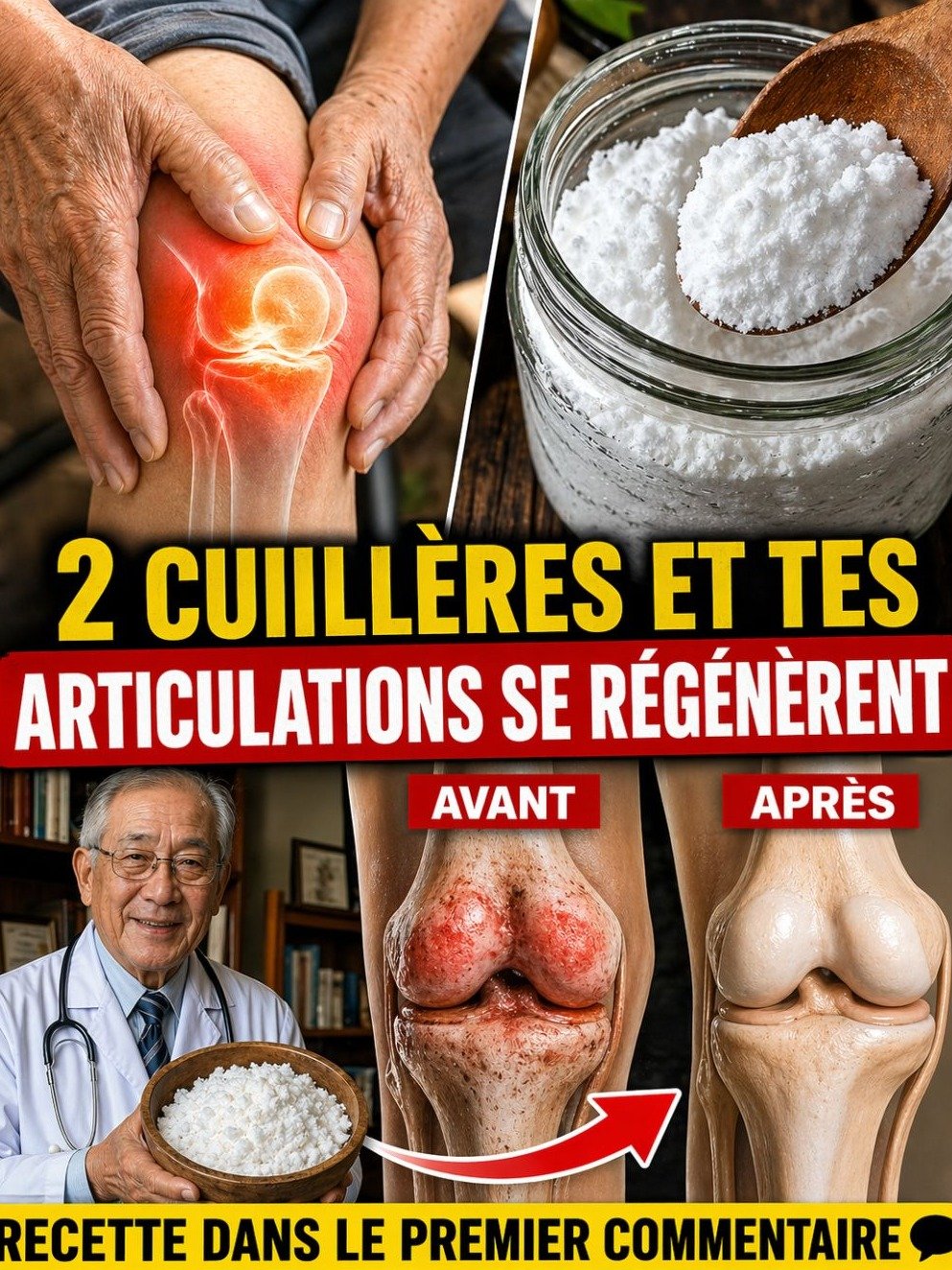 Le Secret Insoupçonné : 2 Cuillères à Soupe Par Jour Pour Des Articulations JEUNES Et Sans Douleur (La Révélation Qui Change Tout) !