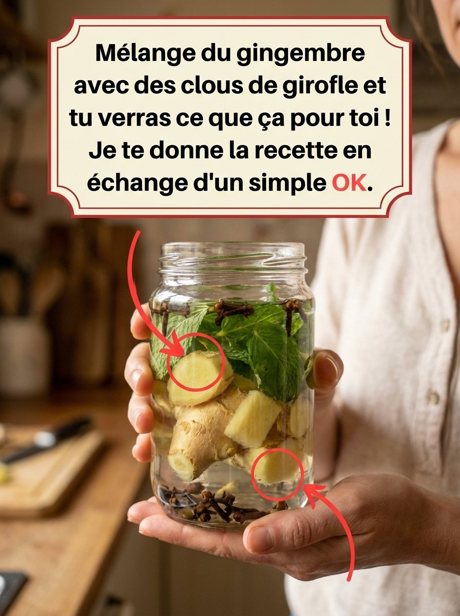 Arrêtez TOUT ! Si vous mélangez Gingembre et Clous de Girofle, vous DEVEZ lire ceci AVANT qu'il ne soit trop tard (22 Bienfaits + 5 Recettes)