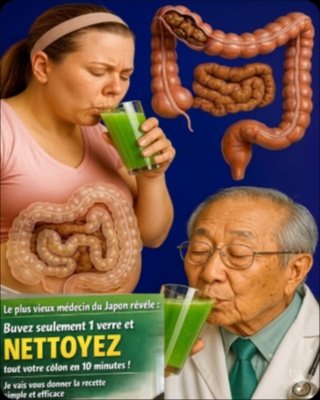 Le Secret Méconnu pour un Côlon Époustouflant : Buvez CETTE Boisson Simple Chaque Matin et Sentez la Différence en Jours !