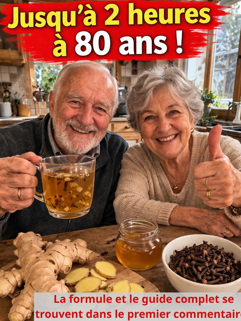 Ne Laissez Plus l'Âge Vous Ralentir ! Le Mélange Gingembre-Clous de Girofle Que Vous DEVEZ Connaître Après 60 Ans