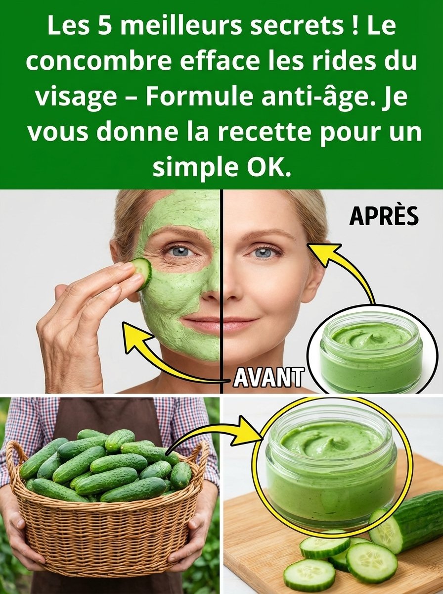 STOP ! Le concombre n'est PAS un mythe : 5 vérités CHOC pour une peau transformée (que vous devez ABSOLUMENT connaître)