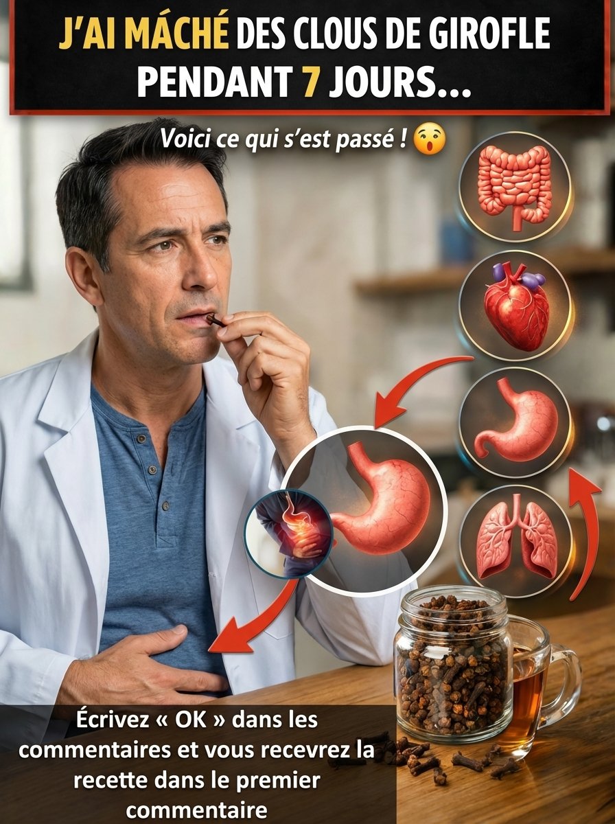 7 Jours de Clous de Girofle : J'ai Tenté l'Expérience et les Effets sur Mon Corps M'ont Laissé Sans Voix !
