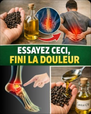 Le Secret Oublié des Anciens : Mélangez Huile d'Olive et Poivre Noir pour Éradiquer 11 Problèmes Post-60 Ans... Les Résultats Époustouflants en 1 Semaine !