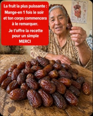 Le Secret Caché : Mangez 3 Dattes Par Jour et Découvrez Les 20 Transformations Incroyables Que Votre Corps Va Subir !