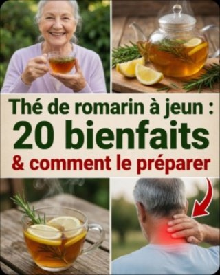 Le Secret Matinal Insoupçonné : 9 Transformations Étonnantes de Votre Corps si vous buvez du Romarin à Jeun (surtout après 40 ans) !