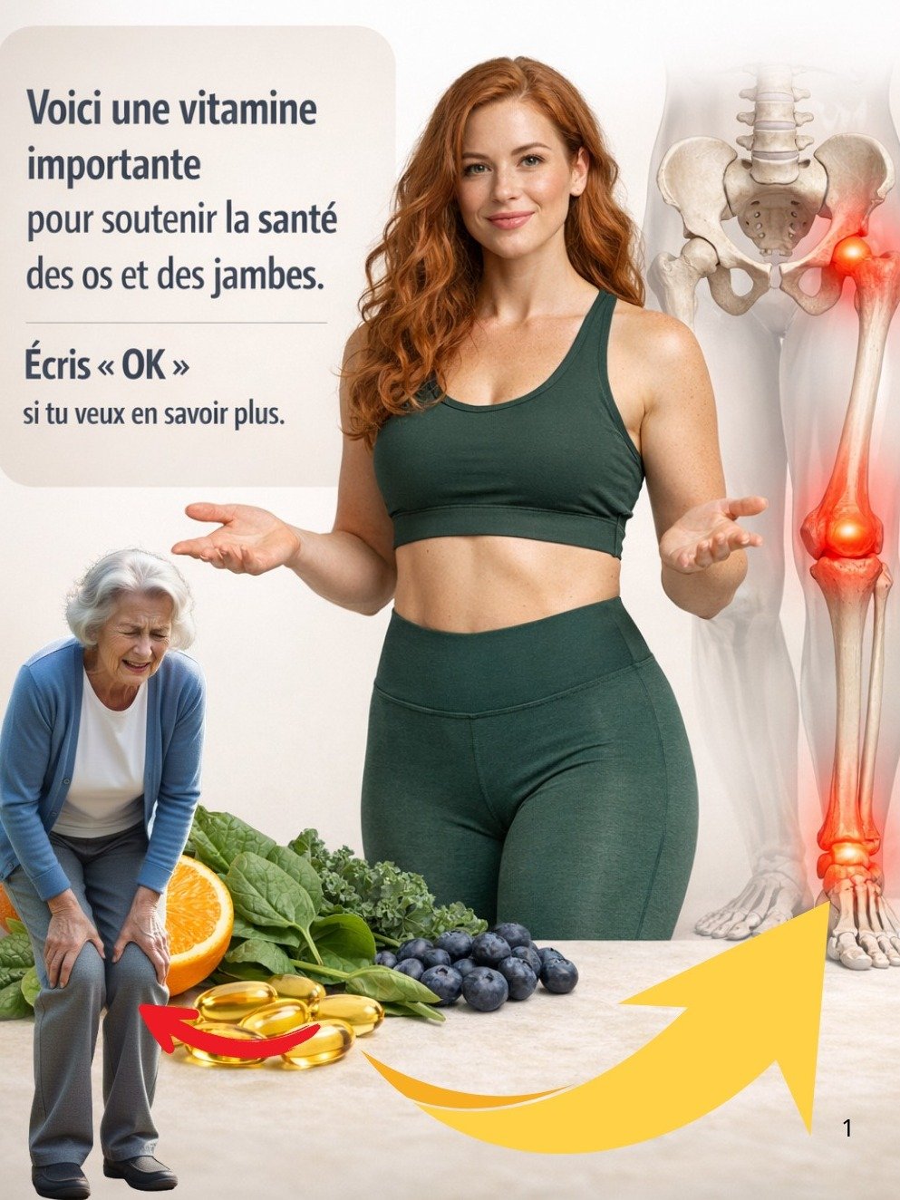 Douleurs aux jambes et aux os ? Découvrez cette vitamine CRUCIALE que votre corps réclame (et que vous ignorez peut-être) !