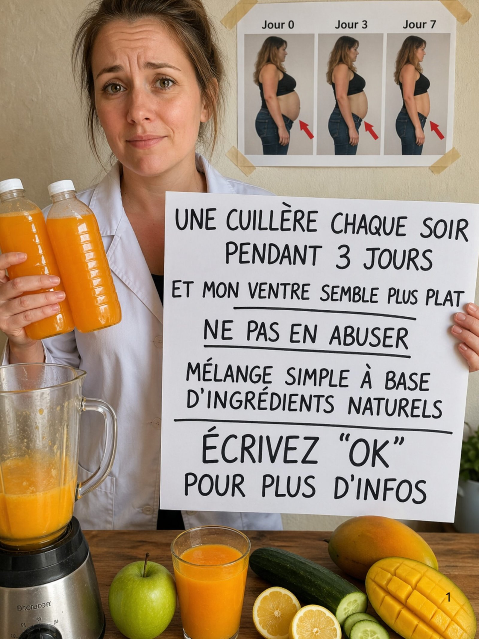 Révélation Choc : Ce Jus "Ventre Plat" de 5 Minutes à la Pomme, Mangue et Concombre Fait Fureur pour une Perte de Poids Incroyable (Ne Passez Pas à Côté) !