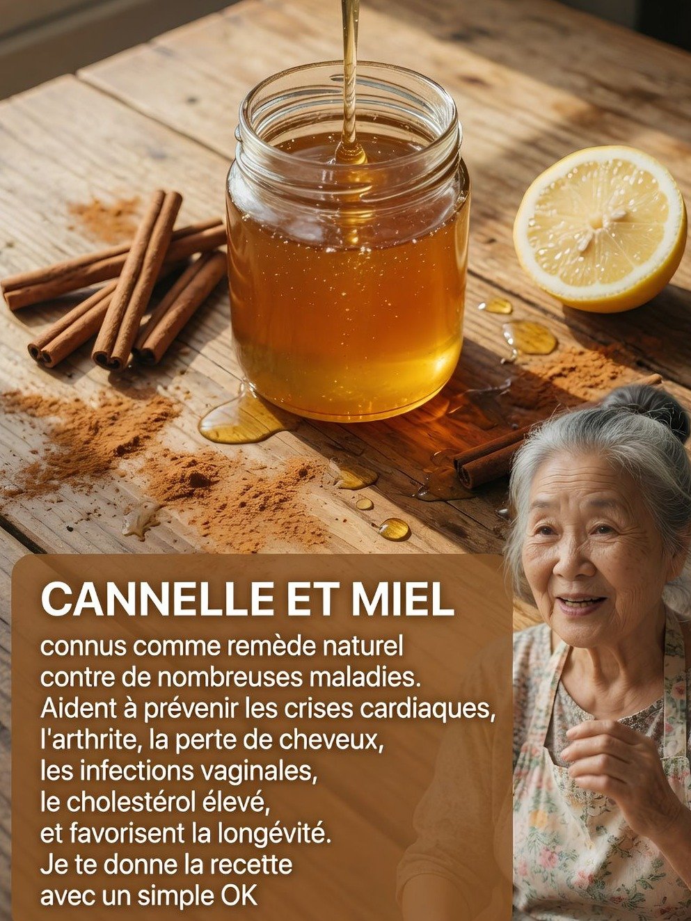 Le Secret Millénaire Révélé : 20 Bienfaits Incroyables du Miel et de la Cannelle Que VOUS Devez Connaître ABSOLUMENT !