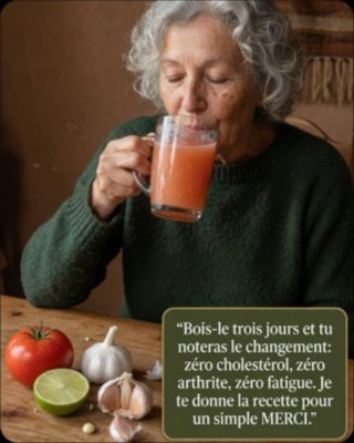 Dites ADIEU au Cholestérol et à l'Inflammation ! La Boisson Naturelle Qui RÉINITIALISE Votre Corps en 10 Jours