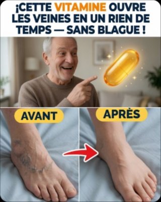 URGENT : Cette Vitamine Quotidienne Va Révolutionner Vos Jambes et Éliminer la Peur des Caillots Sanguins ! (Ne Lisez PAS Ça Si Vous Aimez les Jambes Lourdes)