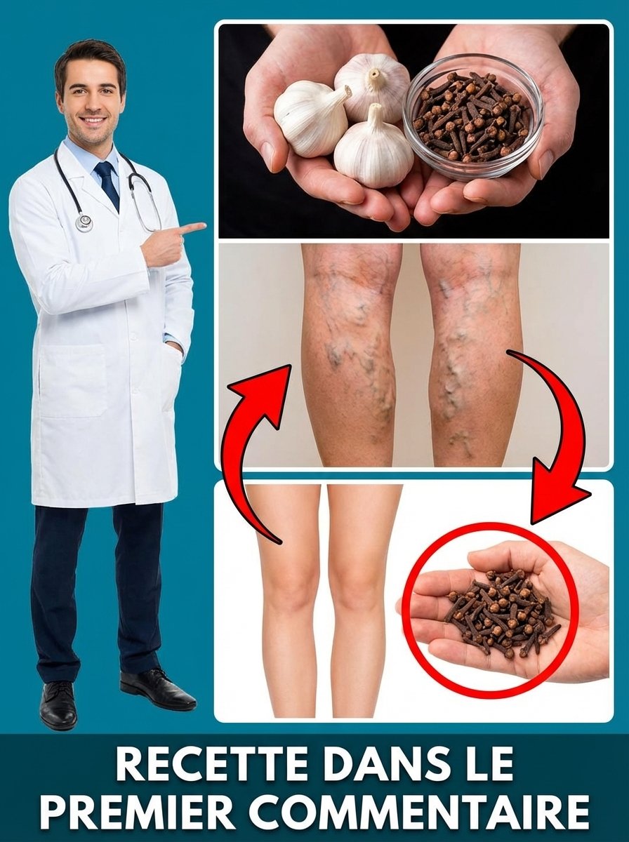 STOP aux Jambes Lourdes et Varices ! Ce Remède Naturel Ultime à l'Ail et Clous de Girofle Révèle Ses Secrets !