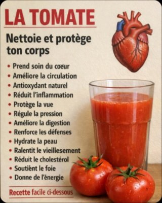 Le Secret Insoupçonné : Ce Qu'une Tomate Par Jour Fait Vraiment à Votre Corps (Et Pourquoi Vous Devez Commencer MAINTENANT !)