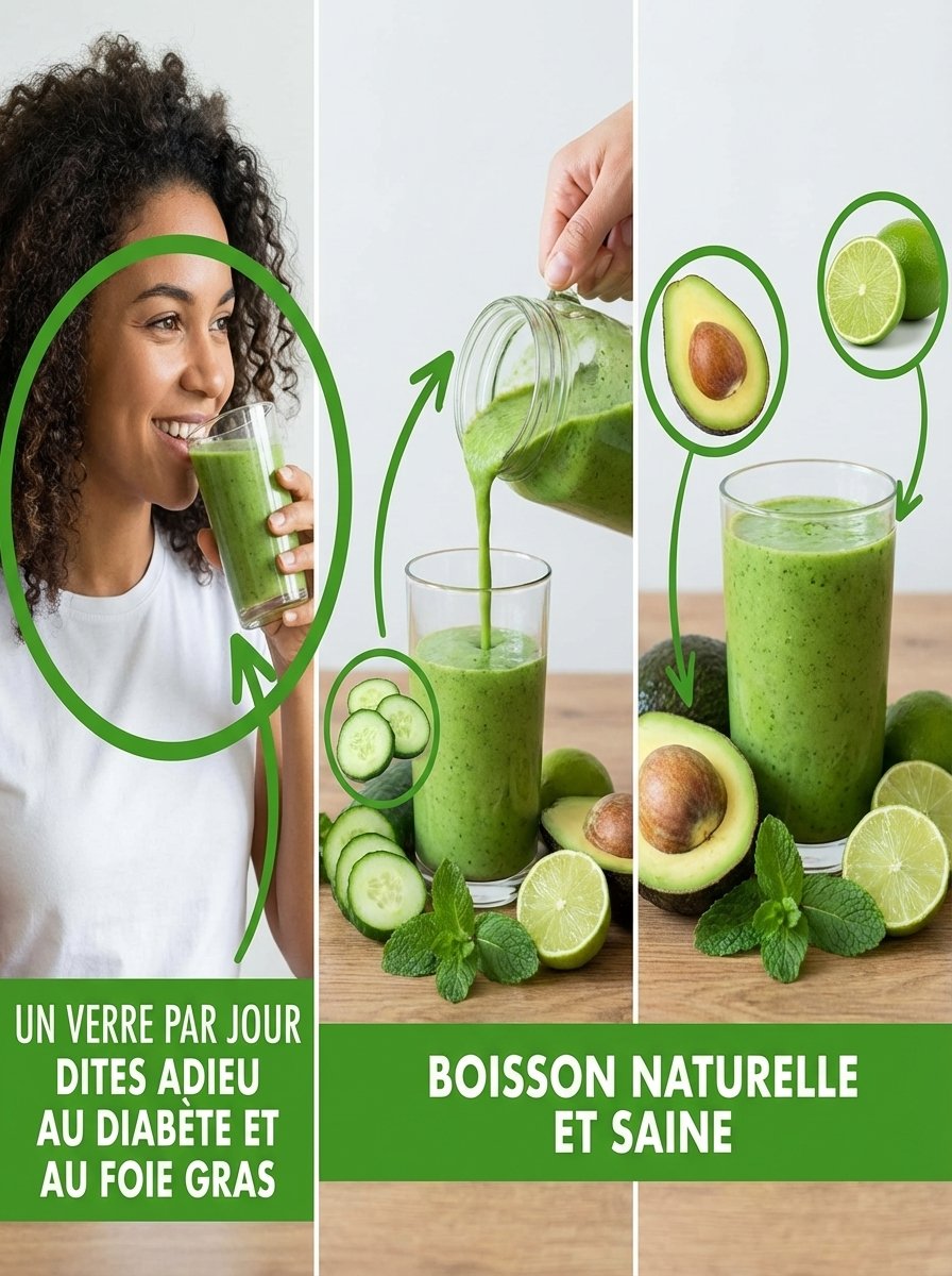 Le Jus Vert "Miracle" : 5 Ingrédients Simples Pour une Énergie Explosive et un Ventre Plat TOUS les Jours ! (Ne Manquez Pas Cette Recette !)