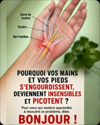 Mains qui S'Endorment ? Attention ! Ce Que VOTRE Corps Essaie de Vous Dire (et Comment Agir VITE)