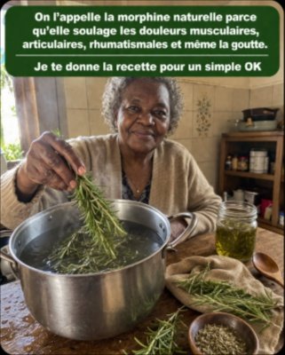 Le Romarin : Le Secret Ancien Révélé ! Votre 'Morphine Naturelle' pour une Vie Sans Douleur, un Cerveau Actif et une Santé Optimale (4 Formules Simples à Faire Chez Vous)