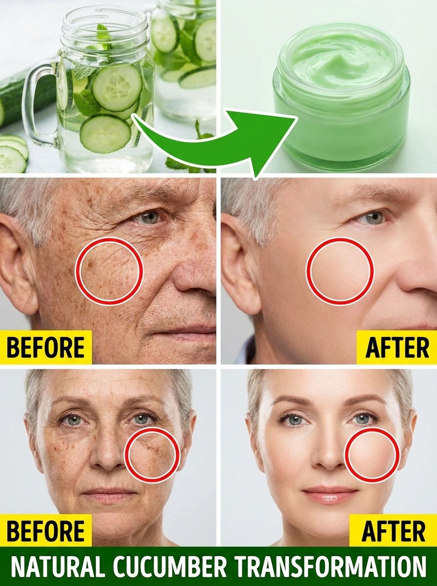 Révélation Choc : 5 Secrets au Concombre Pour Effacer TOUTES Vos Rides et Rajeunir de 10 Ans (Effet Garanti !)