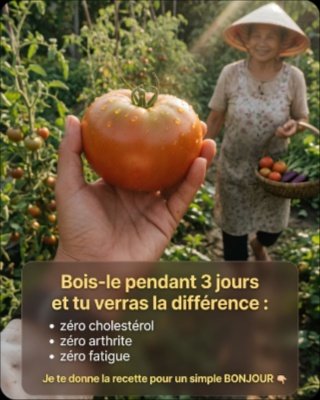 Le Secret Bien Gardé pour Dire ADIEU au Cholestérol et à l'Inflammation : Une Boisson Qui Va Rajeunir Tout Votre Corps !
