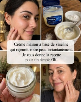 Le Secret Anti-Âge Révélé : Cette Crème Maison à la Vaseline Rend Votre Peau 10 Ans Plus Jeune en Quelques Jours !