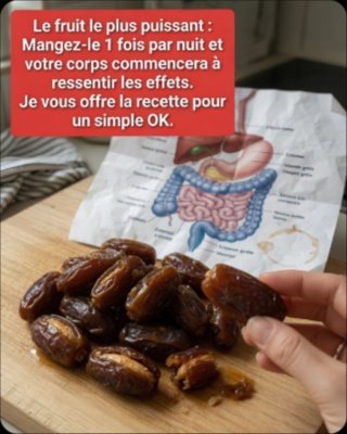 Mangez 3 Dattes Par Jour : Le Changement Incroyable Que Votre Corps Va Adorer (Ne Sous-Estimez Plus Ce Fruit !)