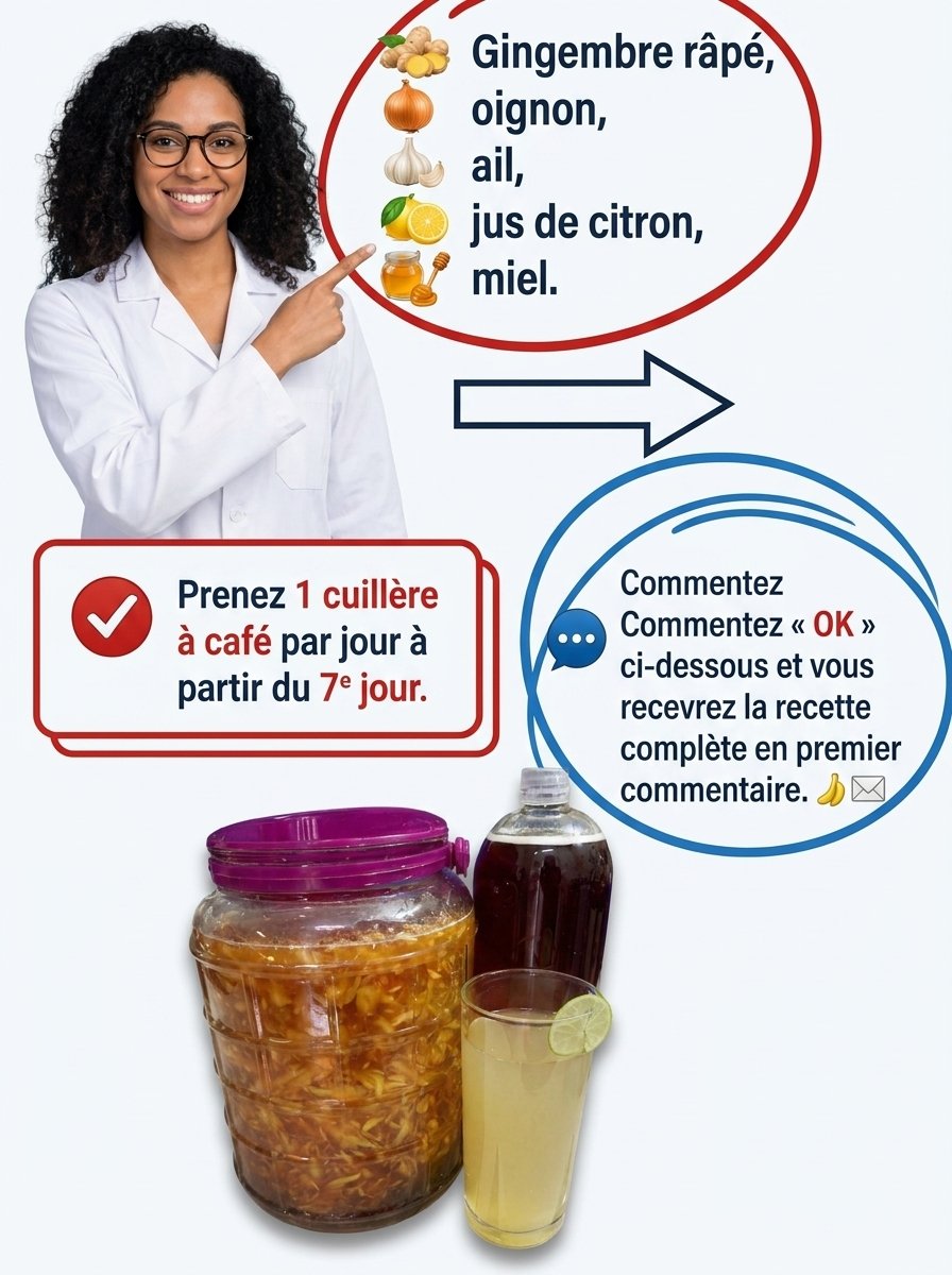 Le Secret Oublié Pour une Immunité de Fer : Ce Mélange Maison de 5 Ingrédients Va Révolutionner Votre Santé !