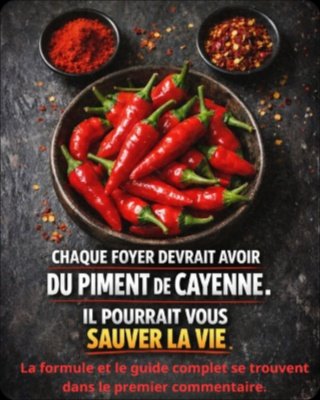 Ne Sous-Estimez JAMAIS le Piment de Cayenne : 5 Raisons Choc Pour L'Adopter DÈS AUJOURD'HUI dans Votre Armoire à Pharmacie !