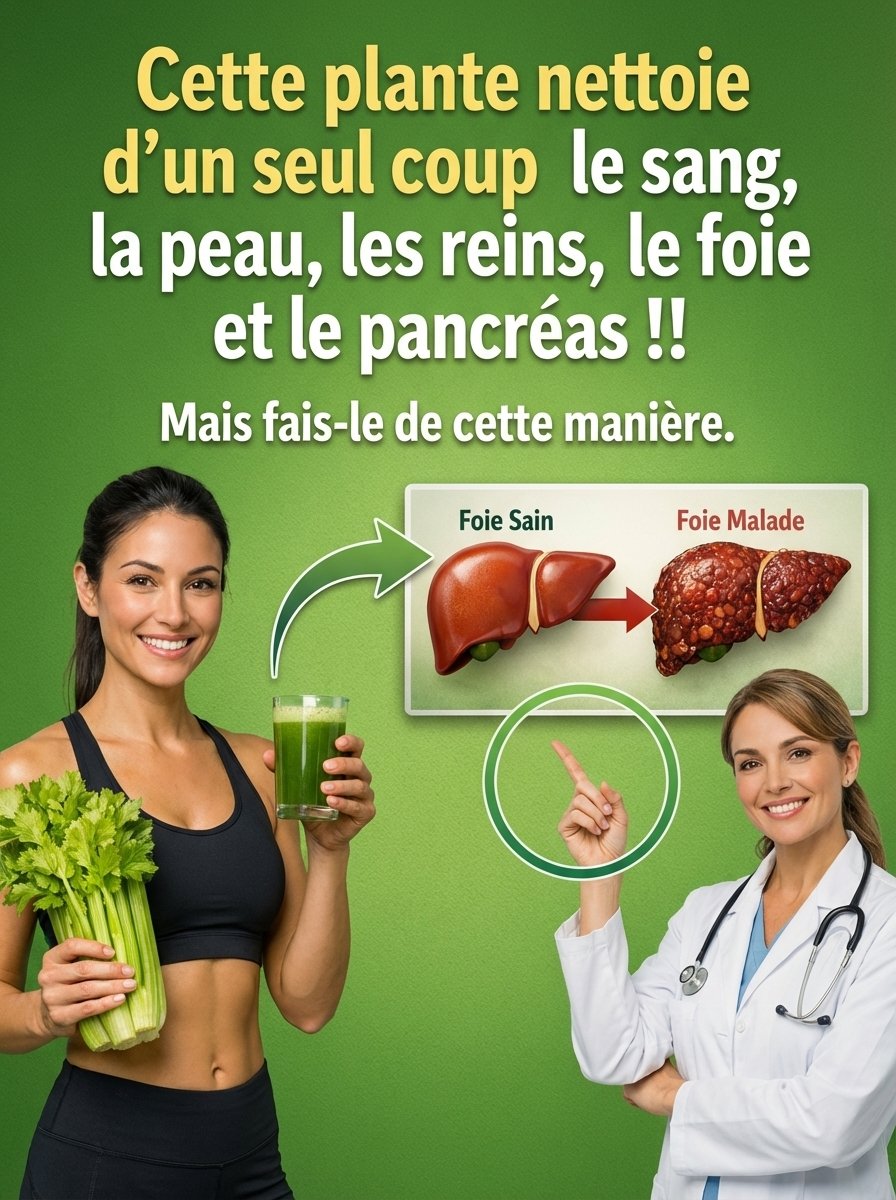 Céleri : Le Nettoyant Secret qui Transforme Vos Reins et Votre Foie ! Ne Manquez Pas Cette Révélation !