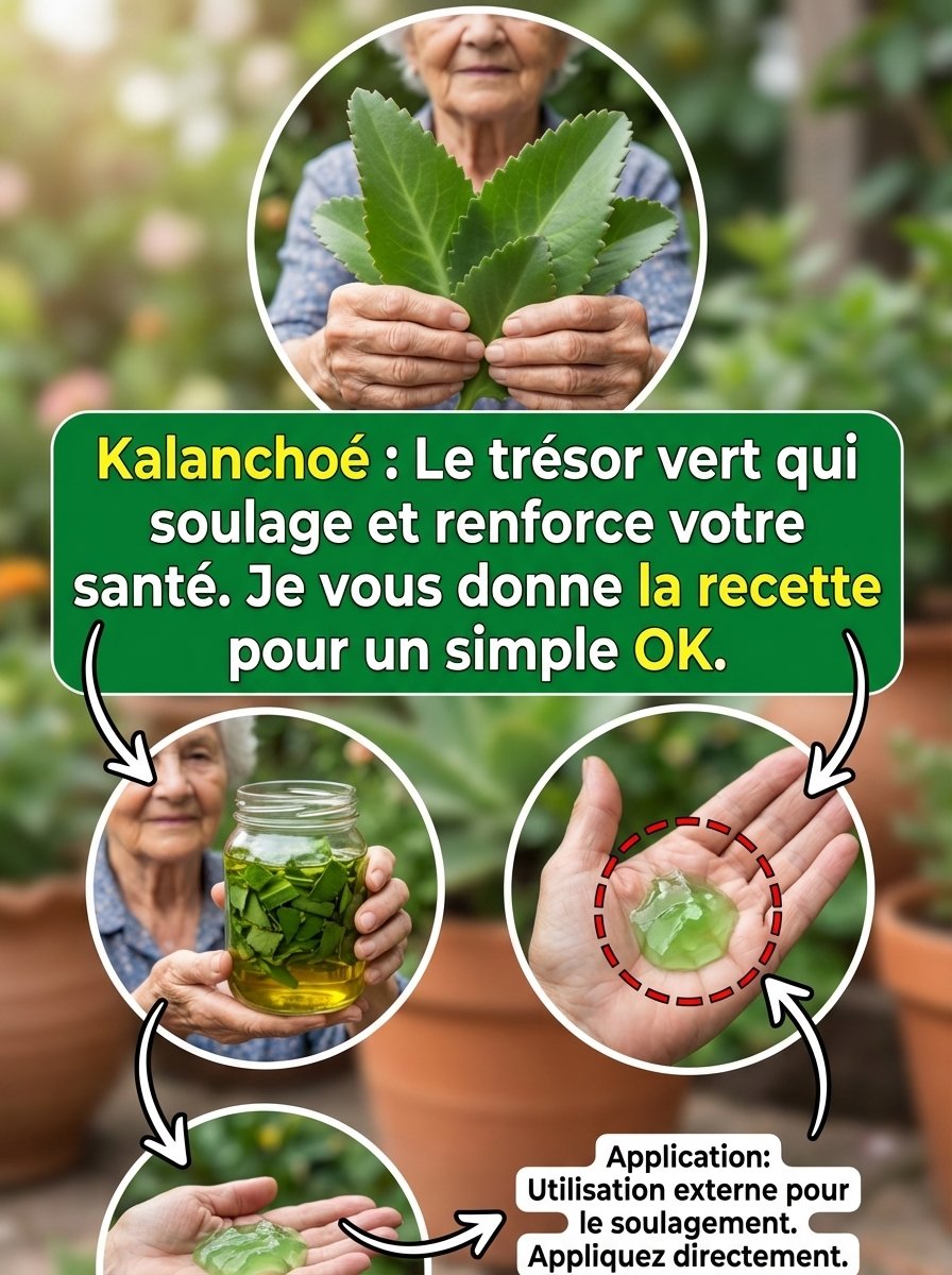 Kalanchoé : Le Secret Naturel que TOUT LE MONDE S'ARRACHE pour Transformer sa Santé – Ne Manquez PAS ces 4 Recettes Essentielles !