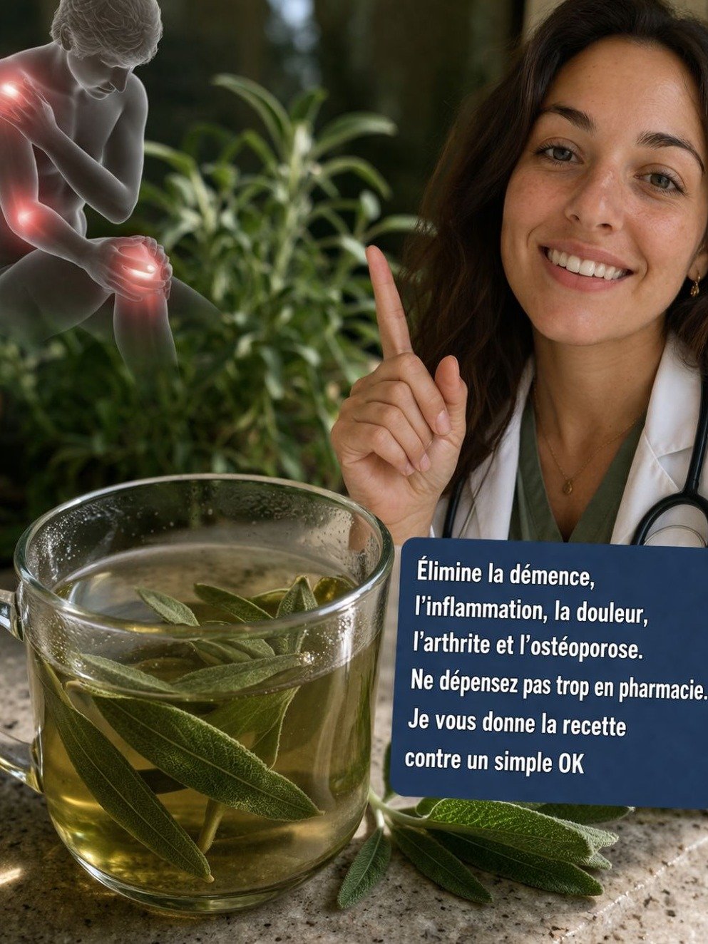 Le Secret Millénaire Révélé : Cette Tisane de Sauge Éradique Douleurs, Démence et Inflammation en Moins de 15 Jours !